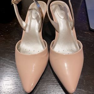 Pale pink Alfani “Step n Flex” kitten heels, sz. 6.5